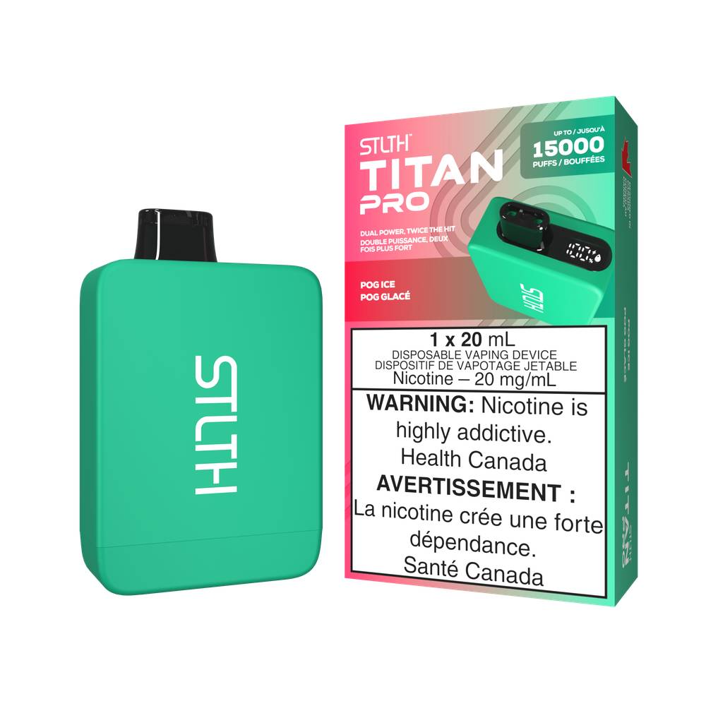 STLTH Titan Pro 15K Disposable Vape