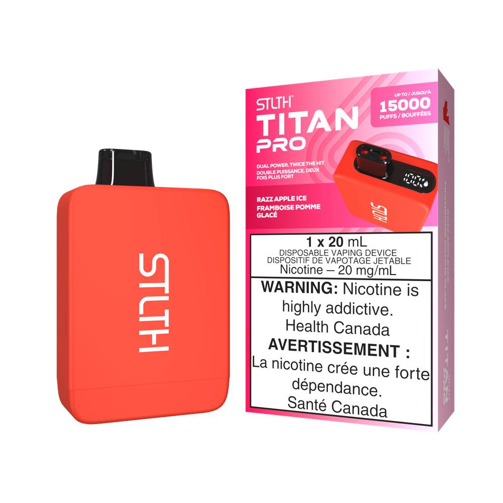 STLTH Titan Pro 15K Disposable Vape