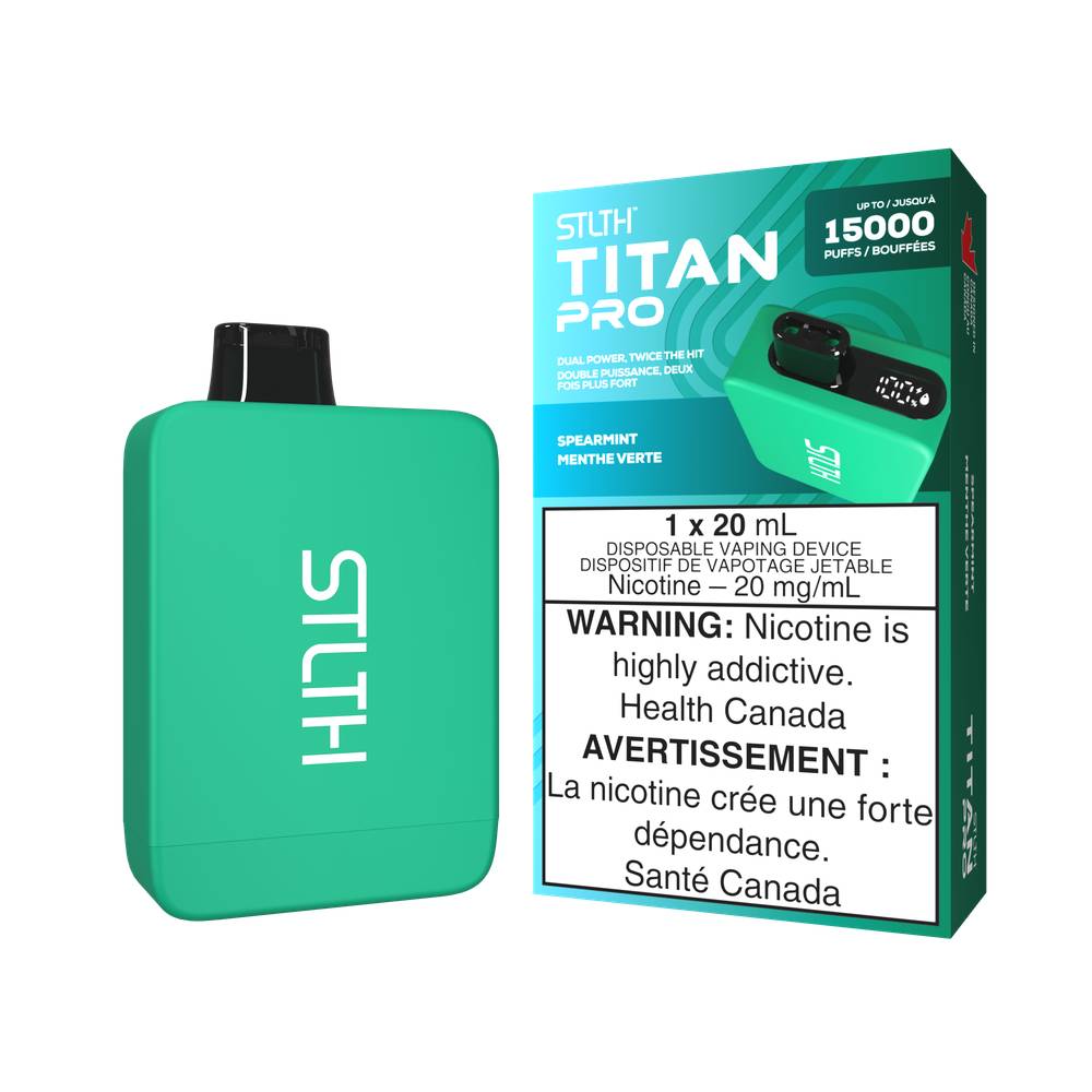 STLTH Titan Pro 15K Disposable Vape